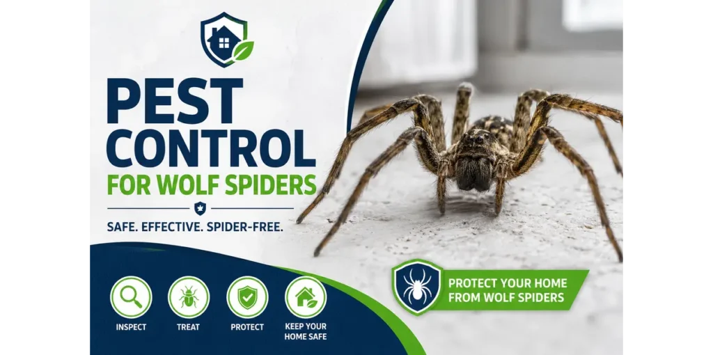 Pest Control for Wolf Spiders