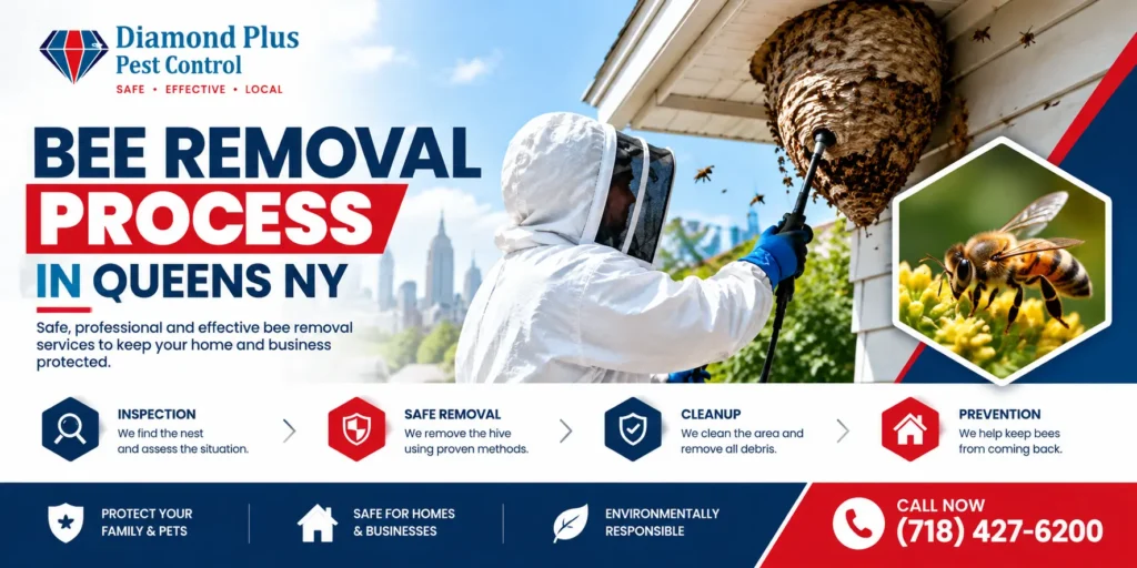 Bee Removal Process in Queens NY