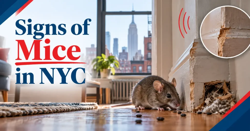 Signs of Mice in NYC