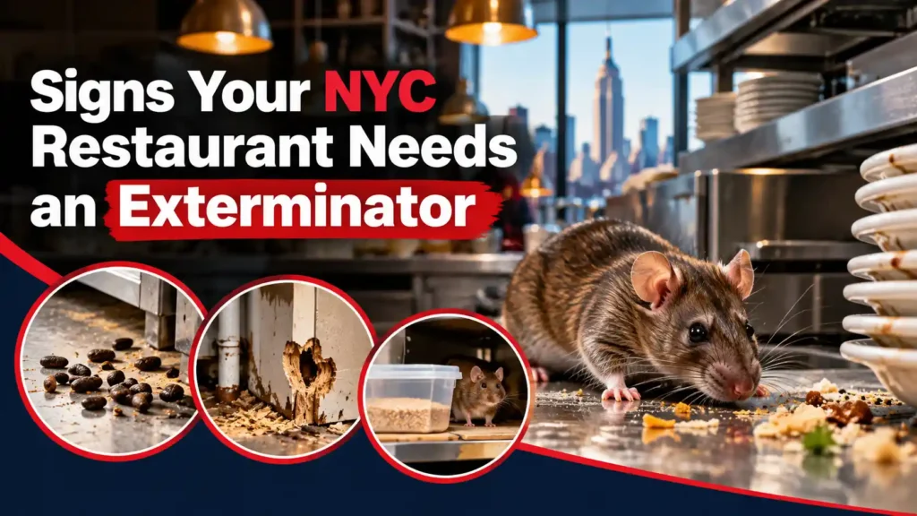 Signs Your NYC Restaurant Needs an Exterminator